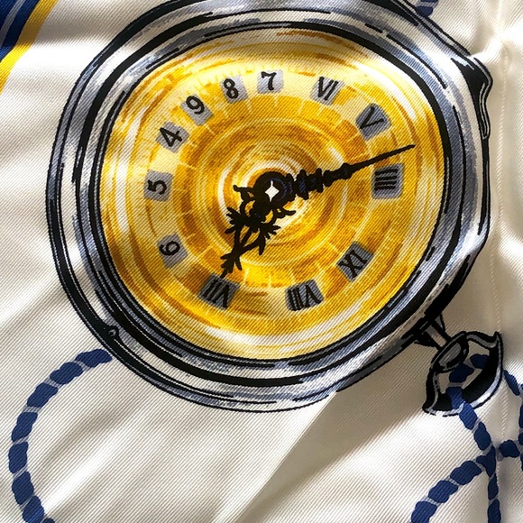 Rolex Scarf Authentic RARE Brand New Never Used Collectors Piece Stunning😊 - Picture 7 of 12